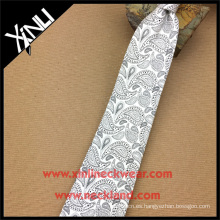 Sublimación blanca china Perfect Neck Knot Coloring Book Corbatas de seda en blanco para hombre